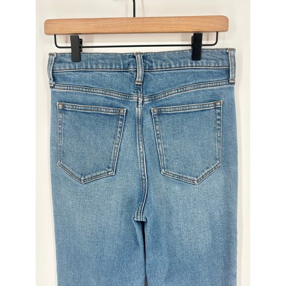 J Crew Lightwash Essential Straight Jean Size 27 - Picture 5 of 6